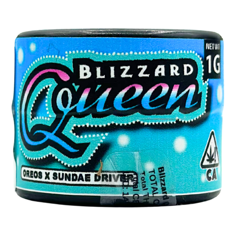 Shasta Flower & Hash - Live Rosin - Blizzard Queen - Concentrates - 1.0g