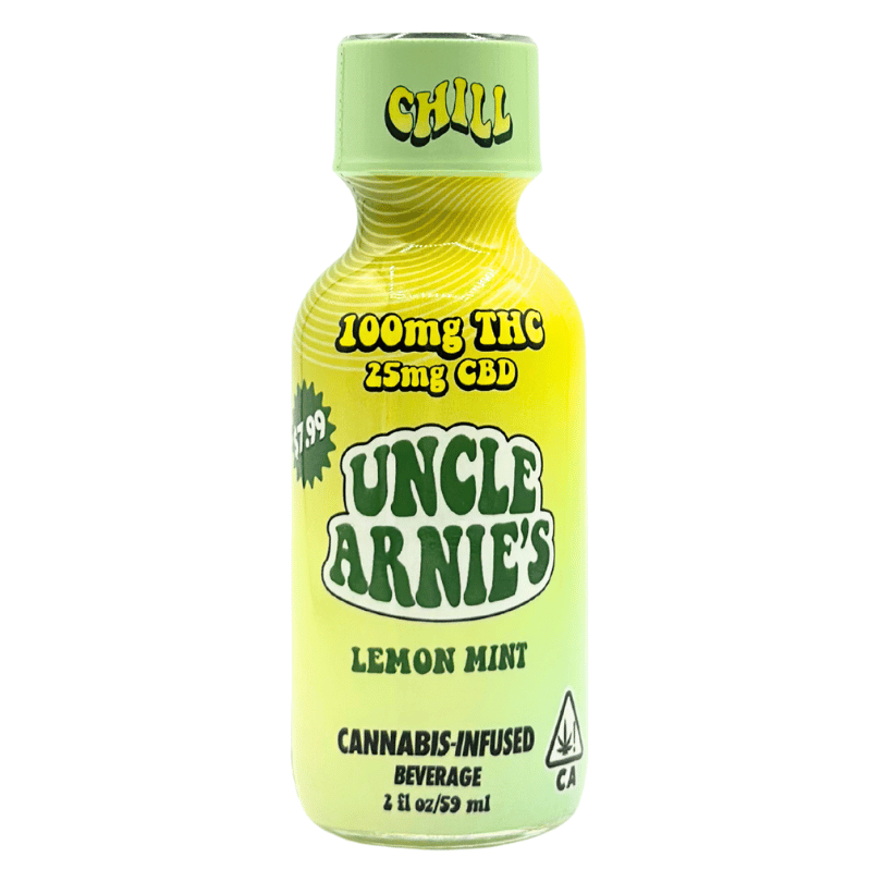 Uncle Arnies - Lemon Mint 4:1 - 2oz - Beverages - 100mg