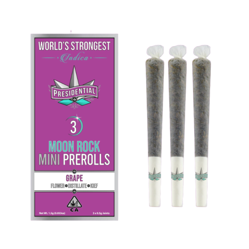 Presidential Grape (I) Infused Mini Preroll 3pk 1.5g