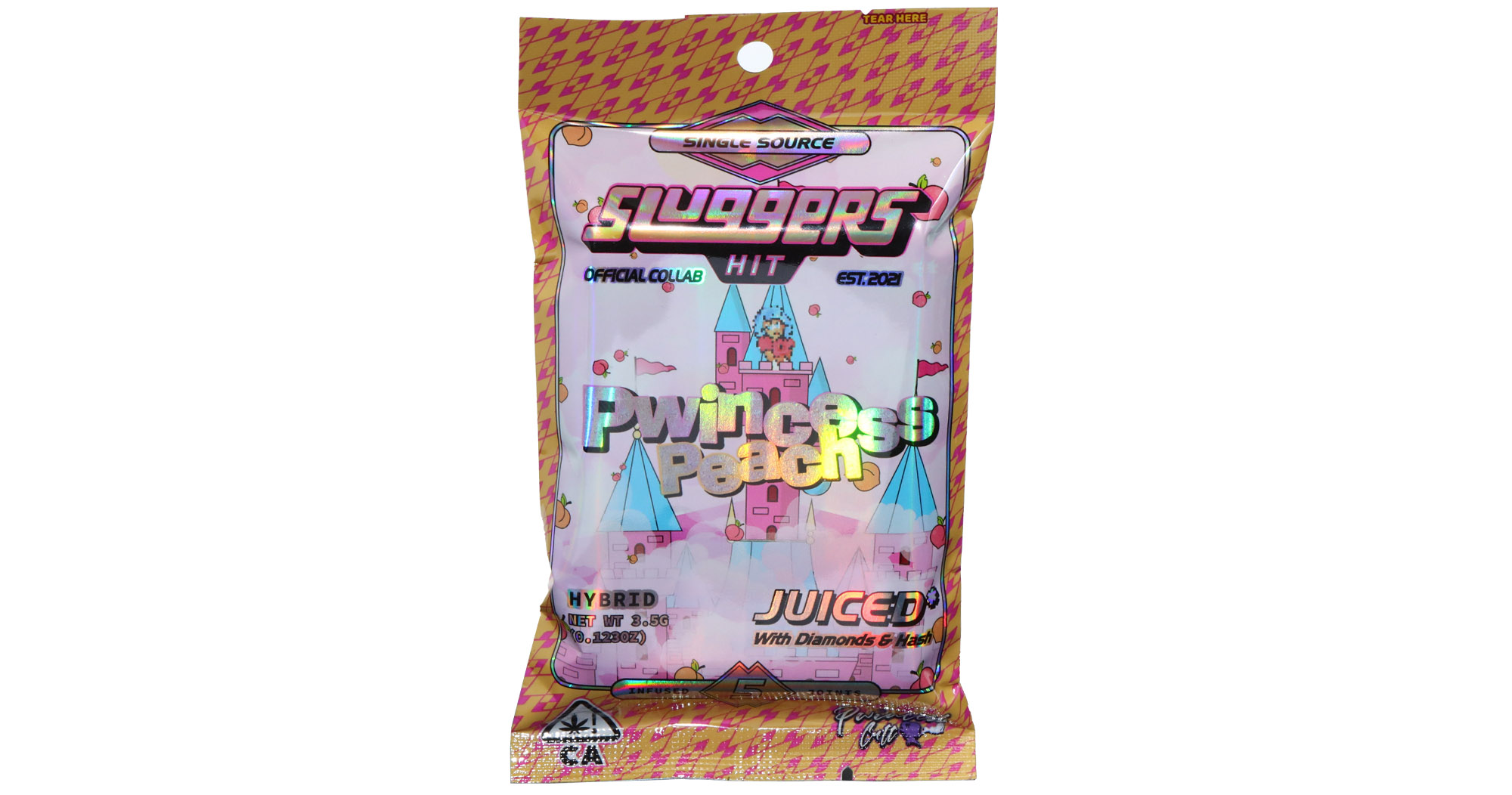 Vista - Sluggers Hit - Pwincess Peach Infused Pre-Rolls - 5ct