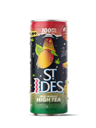 ST. IDES - Maui Mango High Tea - 100mg - Drink