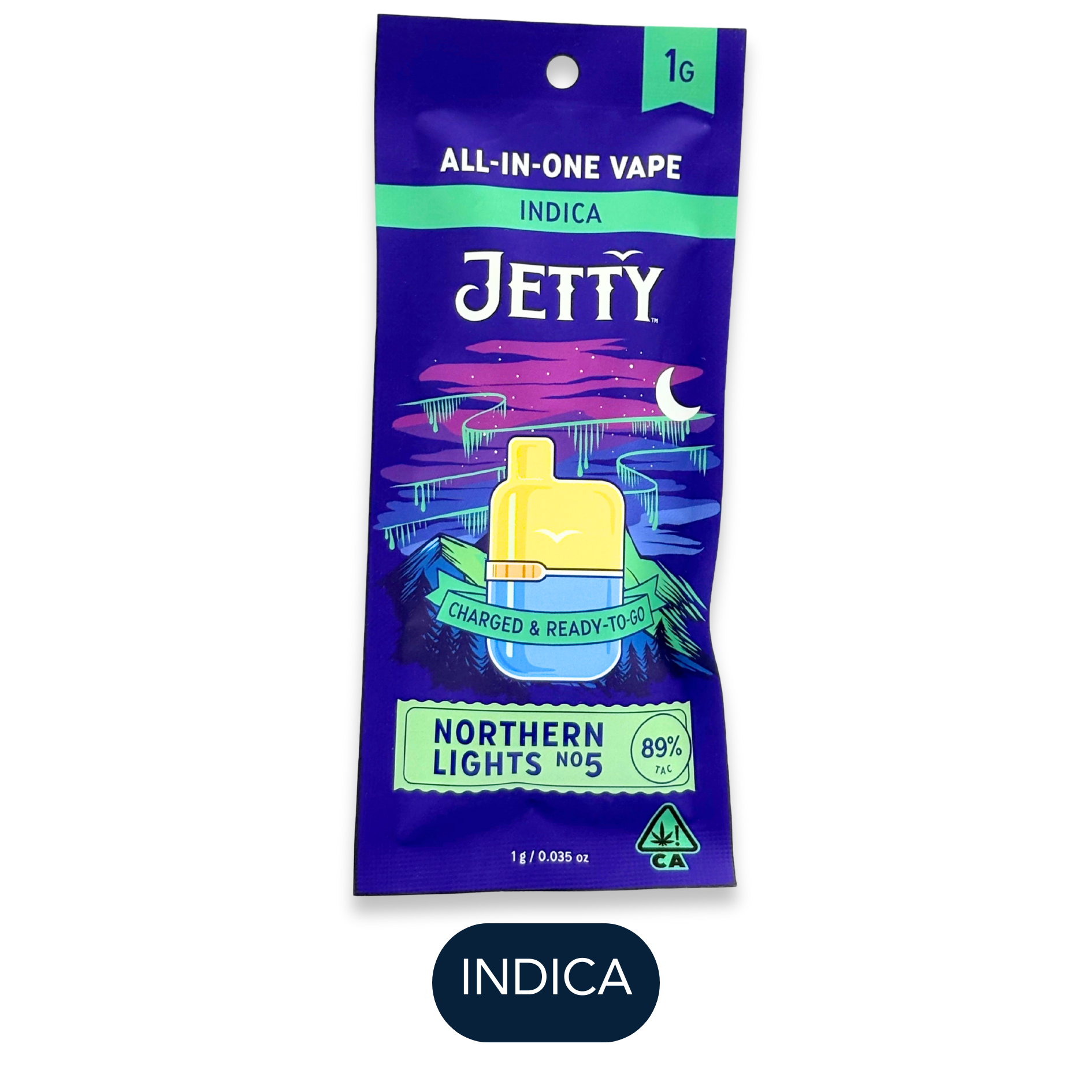 Jetty - High THC - Northern Lights #5 - RTU - 1.0g