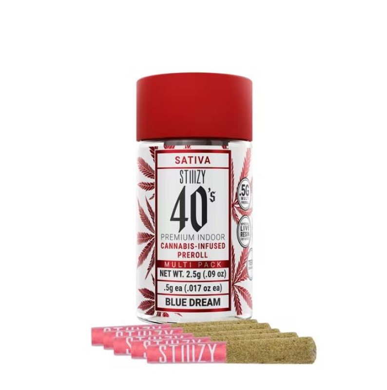 STIIIZY - 40's Mini Preroll - Orange Sunset - (5pk) - 2.5 Grams