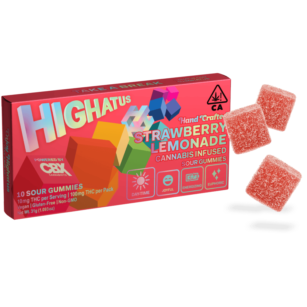 Highatus - Edible - Strawberry Lemonade - 100MG