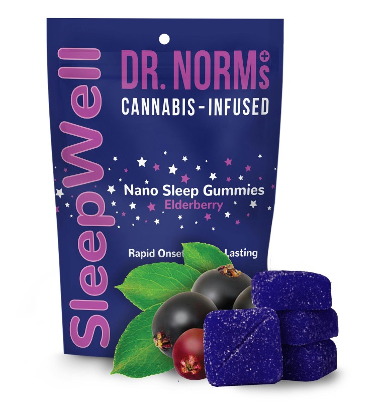 Dr. Norm's Elderberry Sleepwell Gummies 100mg