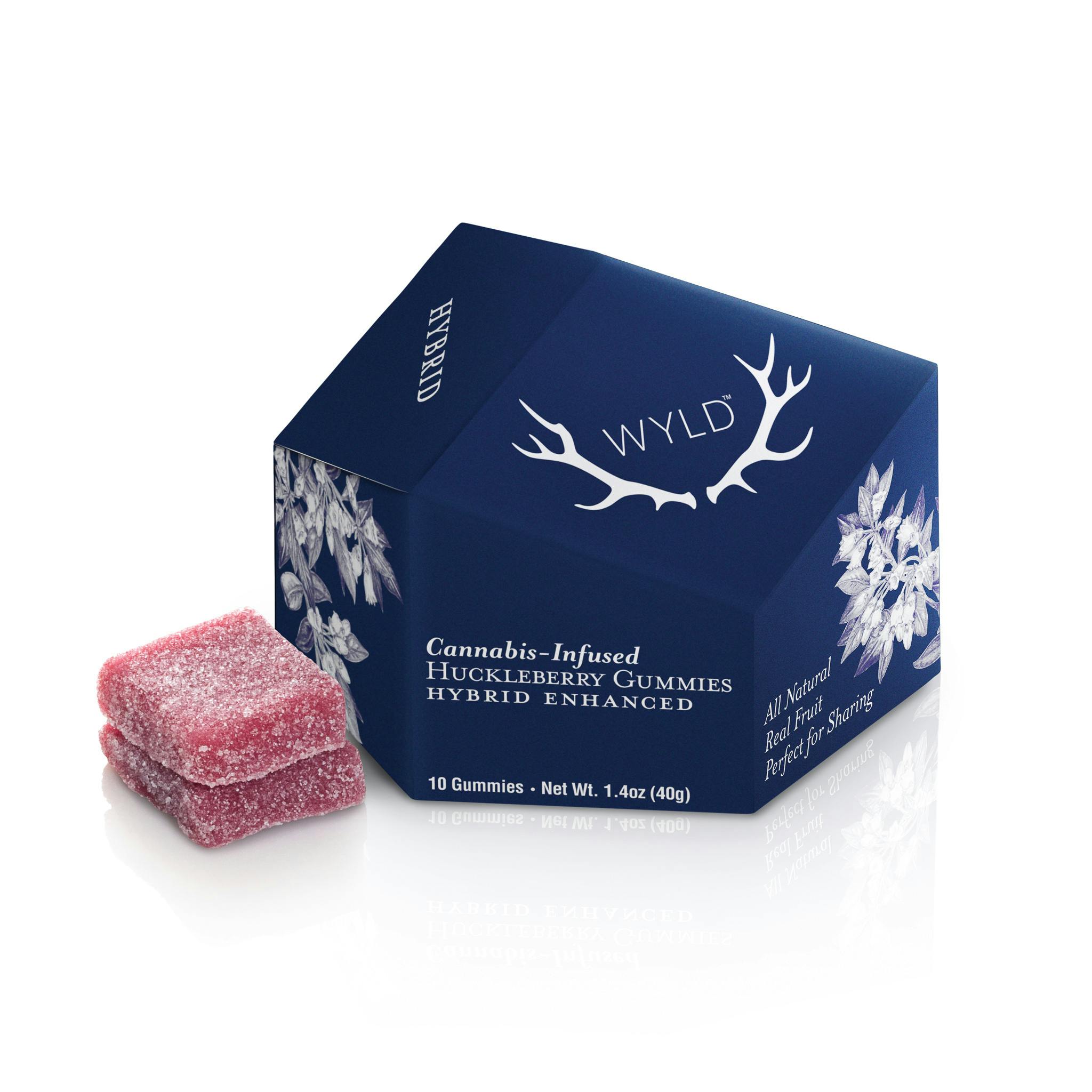 Huckleberry Hybrid Enhanced Gummies