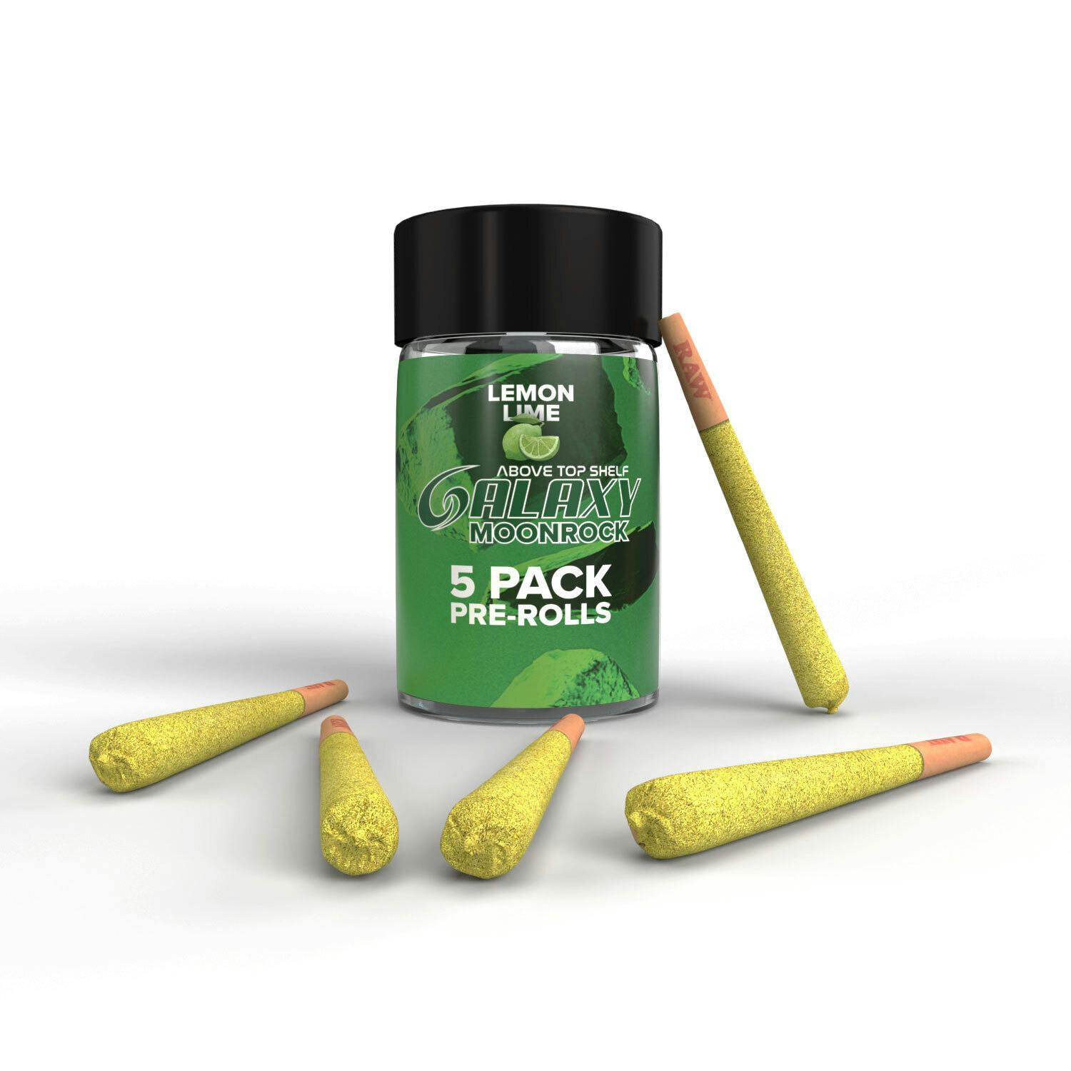 Preroll: Lemon Lime (Moonrock 5-Pack)