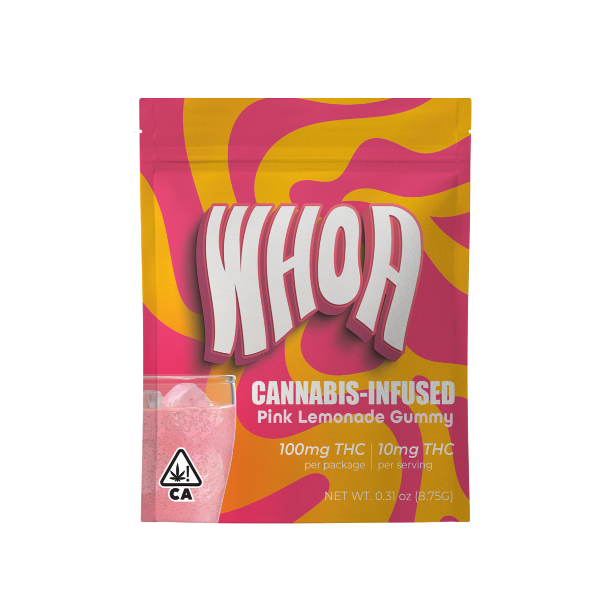 WHOA | Gummies | Pink Lemonade | 100mg