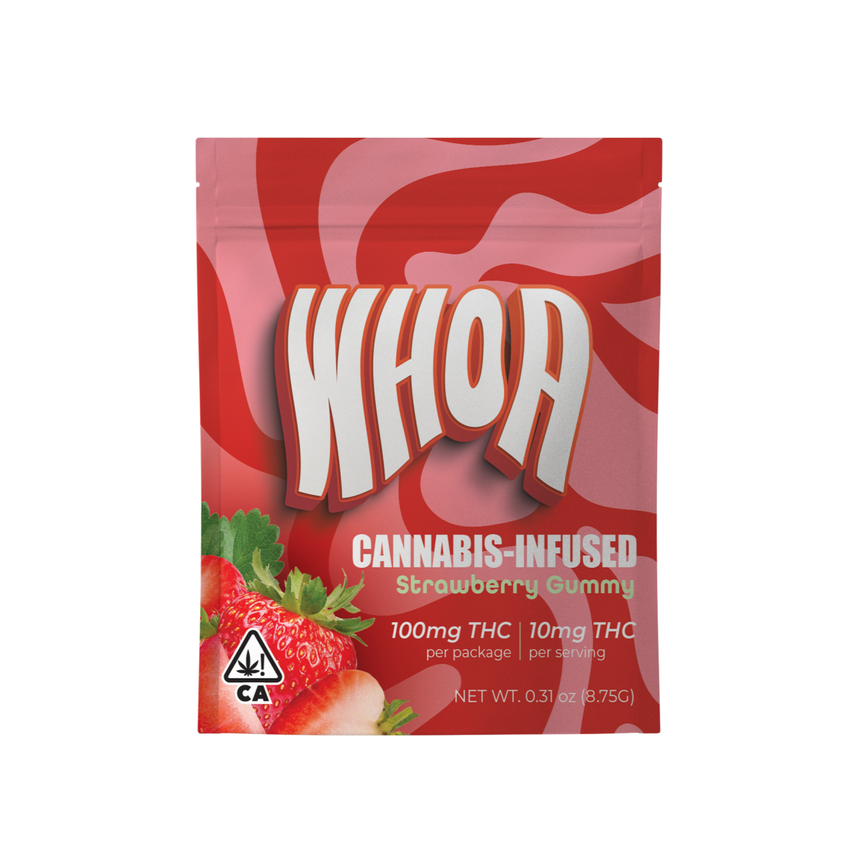 WHOA | Gummies | Strawberry | 100mg