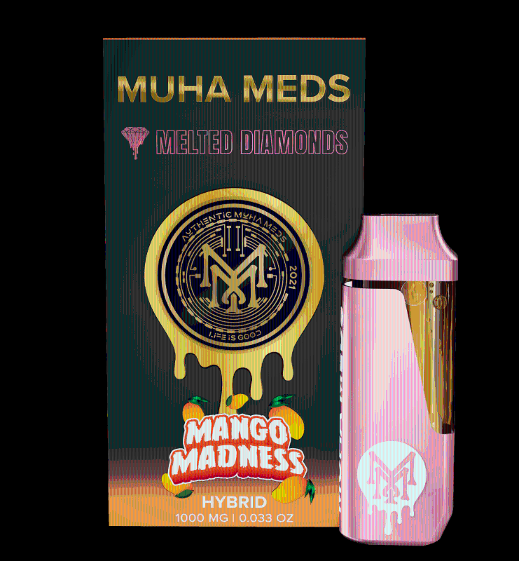 Muha Meds Mango Madness (H) Melted Diamond AIO 1g