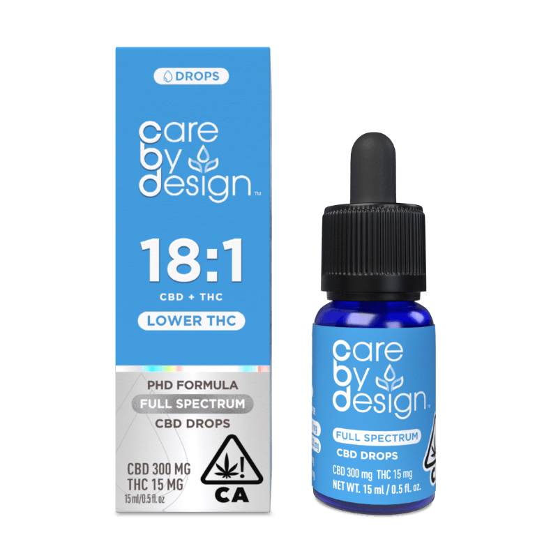 Care By Design 18:1 CBD Full Spectrum Drops 15ml