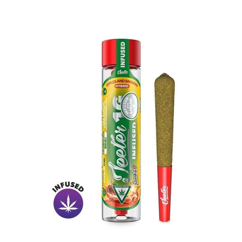 Jeeter Apples & Bananas (H) Rosin Infused Preroll 1g