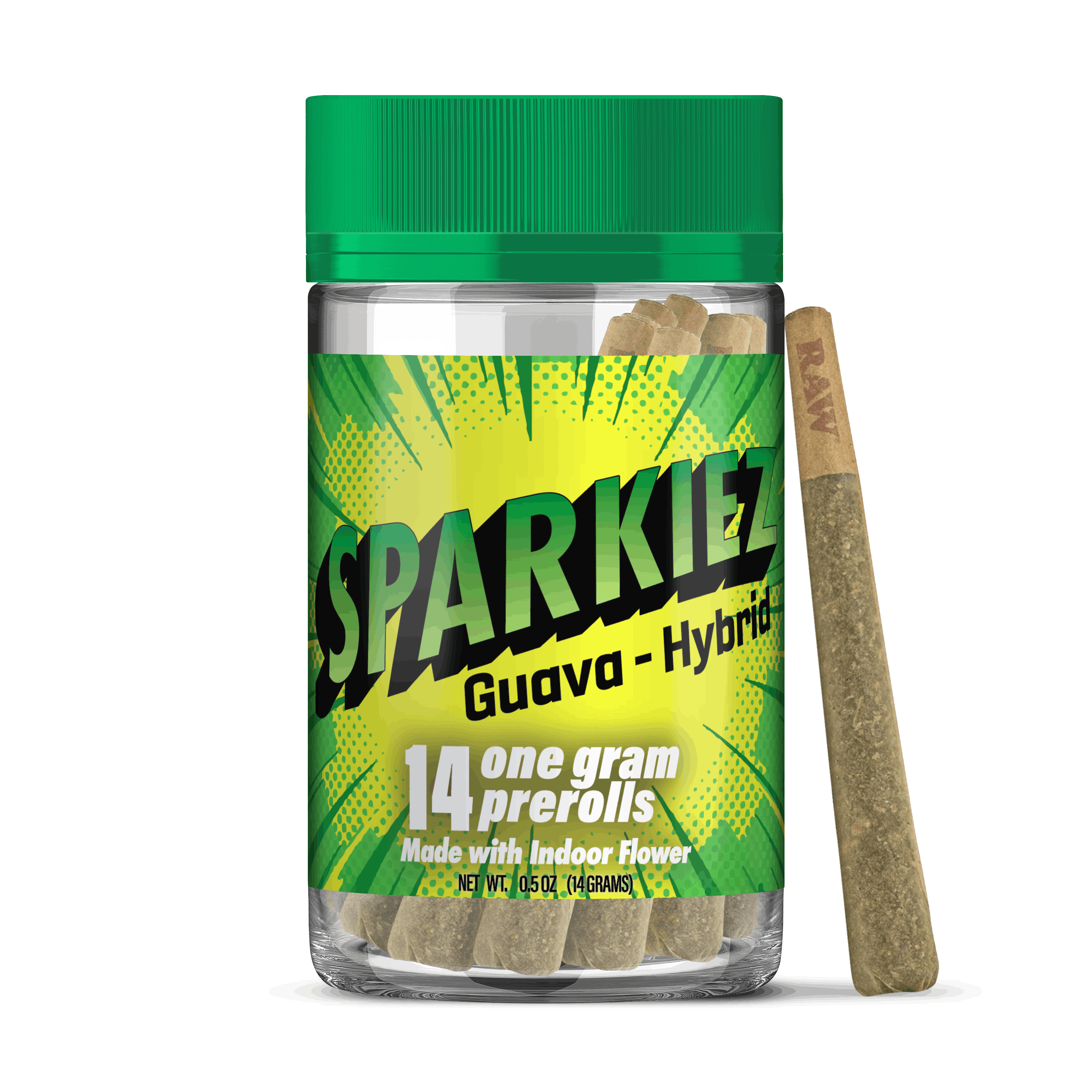 Sparkiez- 14 Gram Pre-Roll Pack - Guava