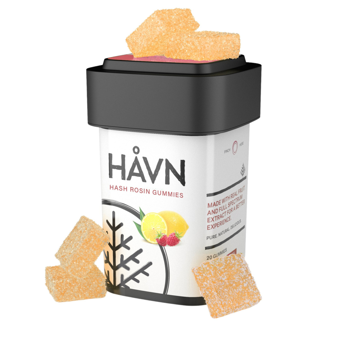 Raspberry Lemonade | Hash Rosin | 20pk | 100mg
