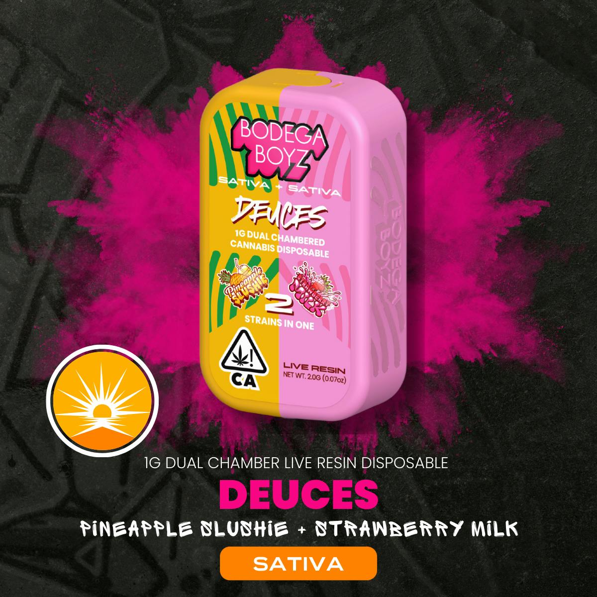 Order BODEGA BOYZ | Pineapple Slushie x Strawberry Milk | 1G Live