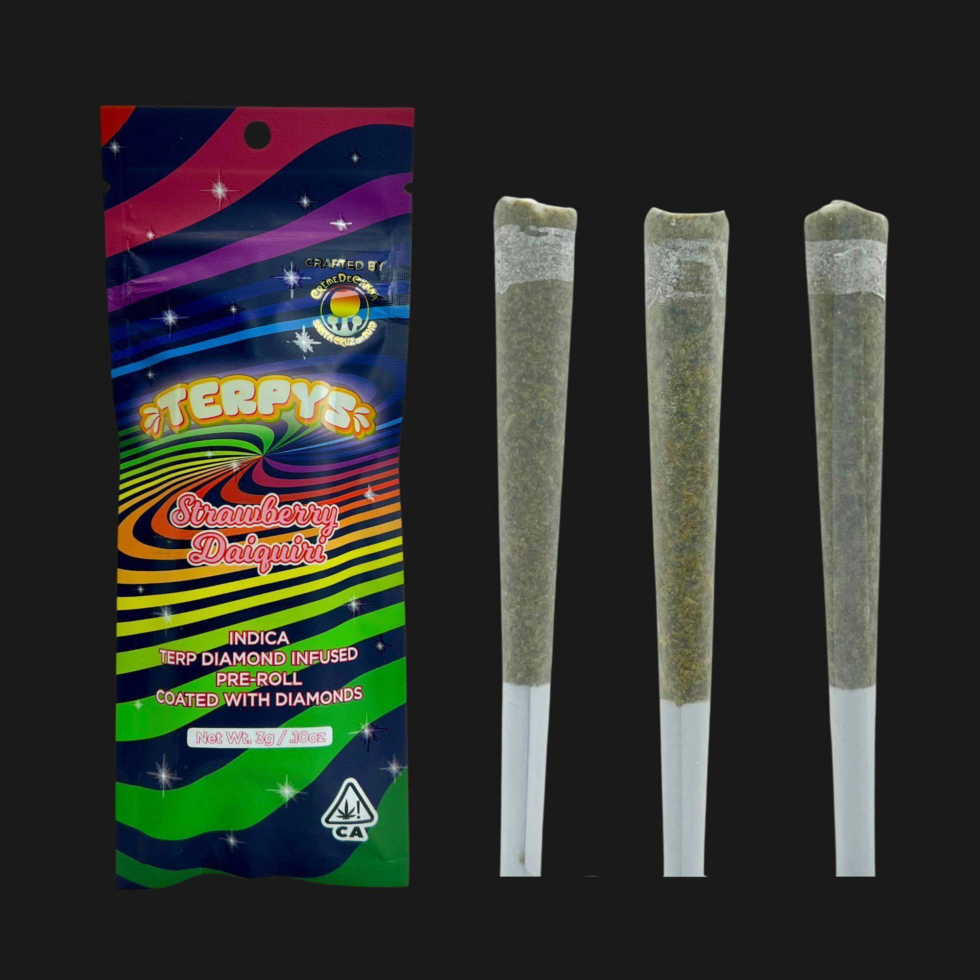 Terpys Strawberry Daquiri Diamond Infused PR 3PK