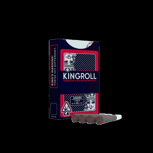 KINGROLL - White Rhino x Cannalope Kush 4pk - 2.5g - Preroll
