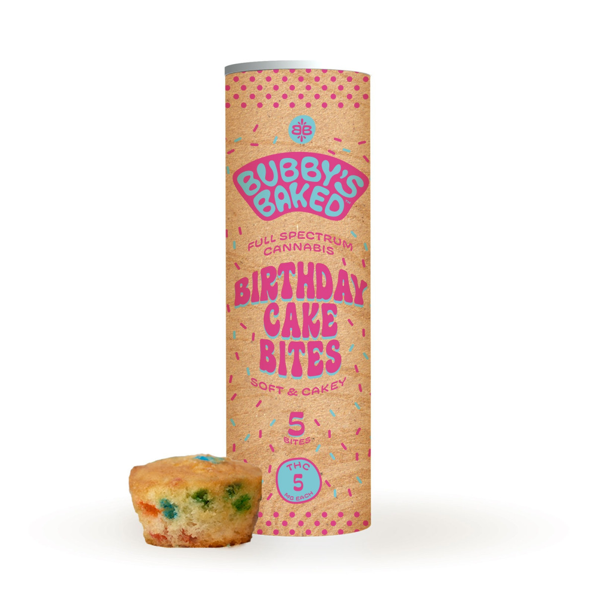 Baked Goods | Birthday Cake Bites | 5pk | 25mg