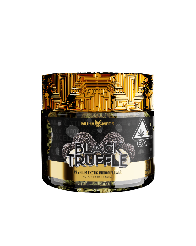 Muha Meds Black Truffle (I/H) Flower 3.5g