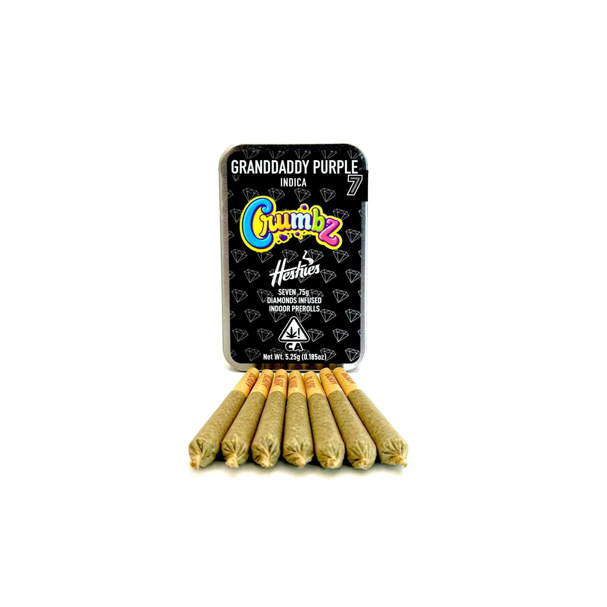 CRUMBZ Granddaddy Purple Infused PR 7PK (5.25G)