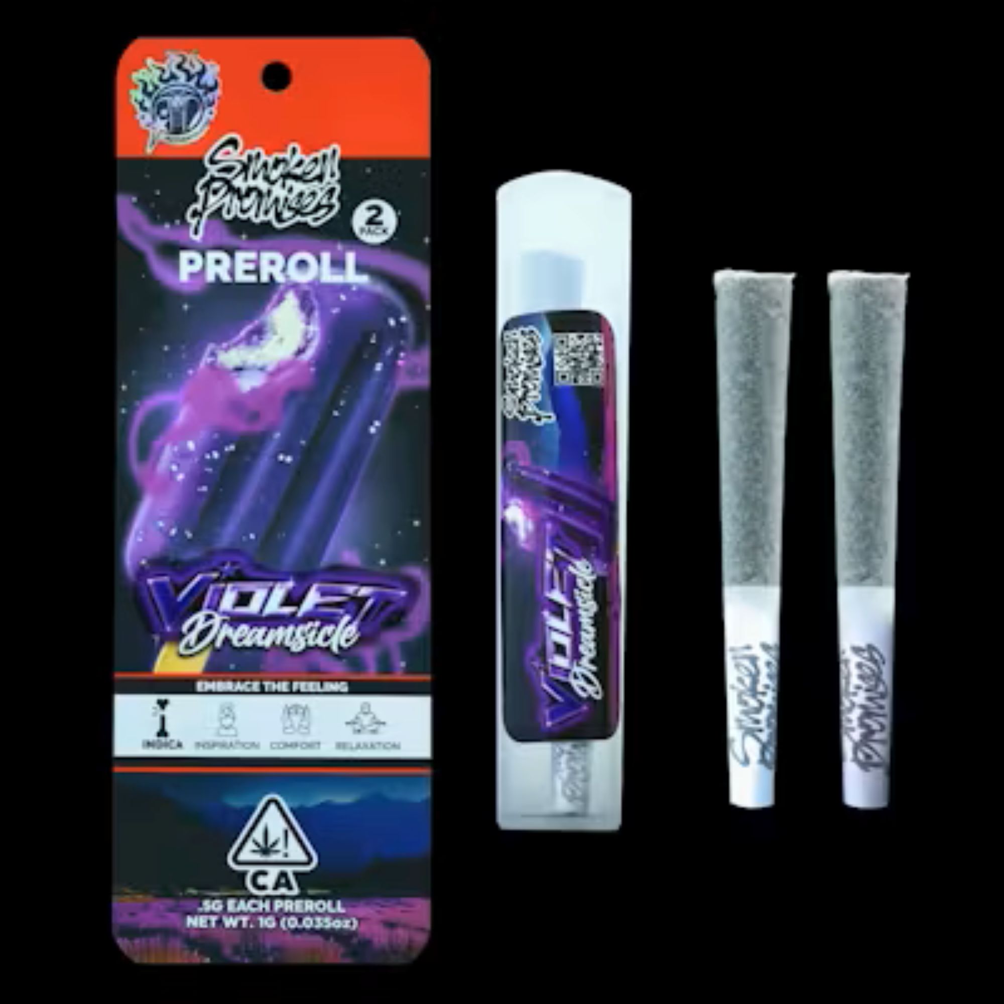 Smoken Promises 2pk Prerolls 1g Violet Dreams