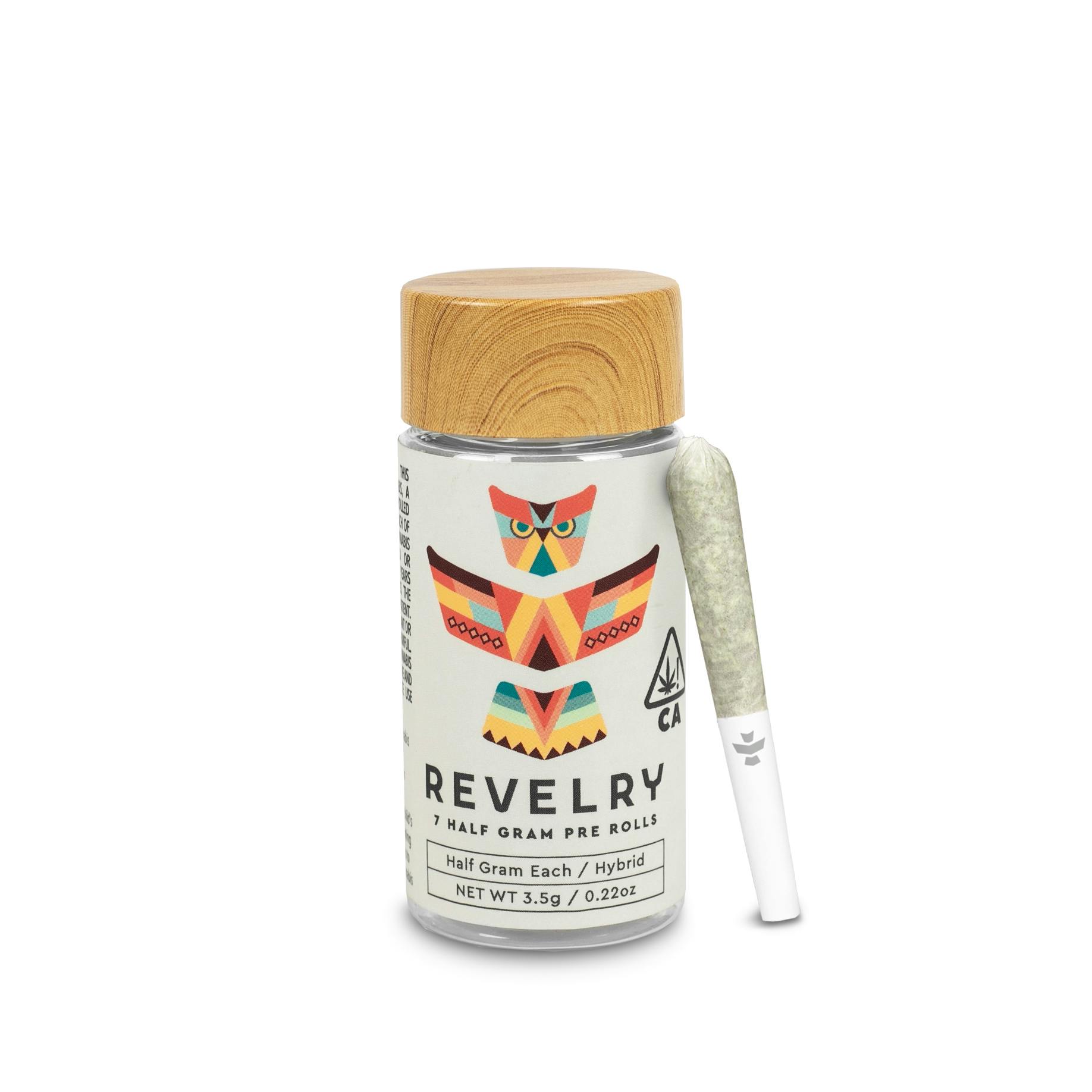Revelry 7pk Prerolls 3.5g Cake Fight