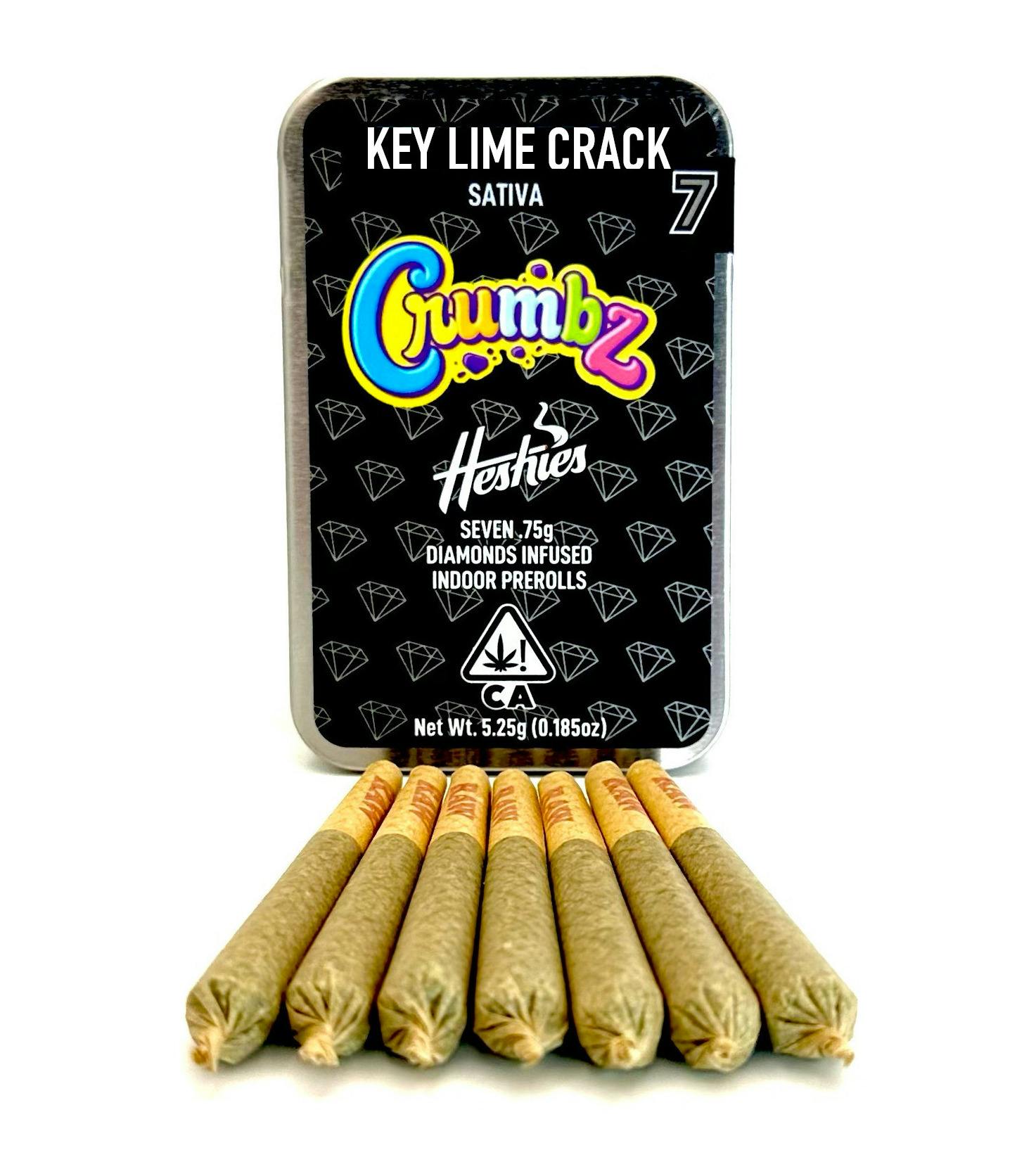 CRUMBZ Key Lime Crack Infused PR 7PK (5.25G)