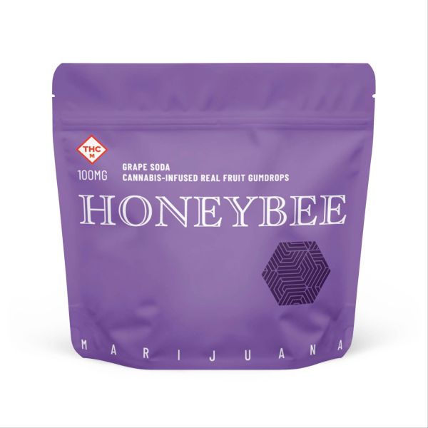 HONEYBEE - GRAPE SODA GUMDROP 100MG