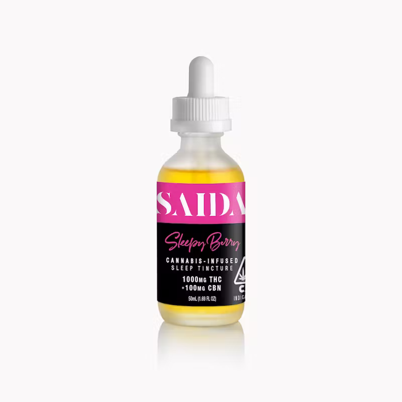Saida Tincture 1000mg(THC) 100mg(CBN) - Sleepy Berry (I)