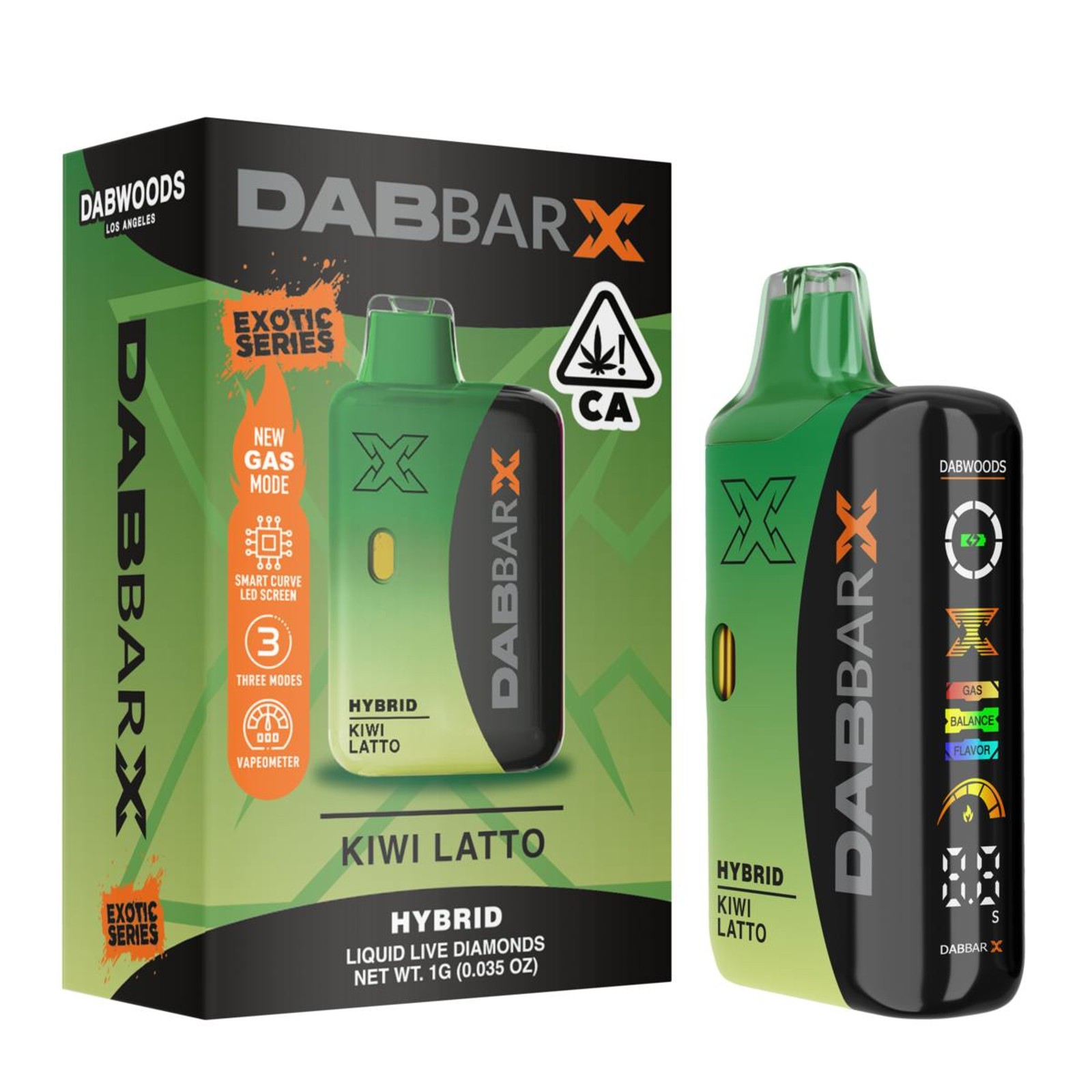 Kiwi Latto | DABBAR X Exotic Series | Liquid Diamond All-In-One | 1g