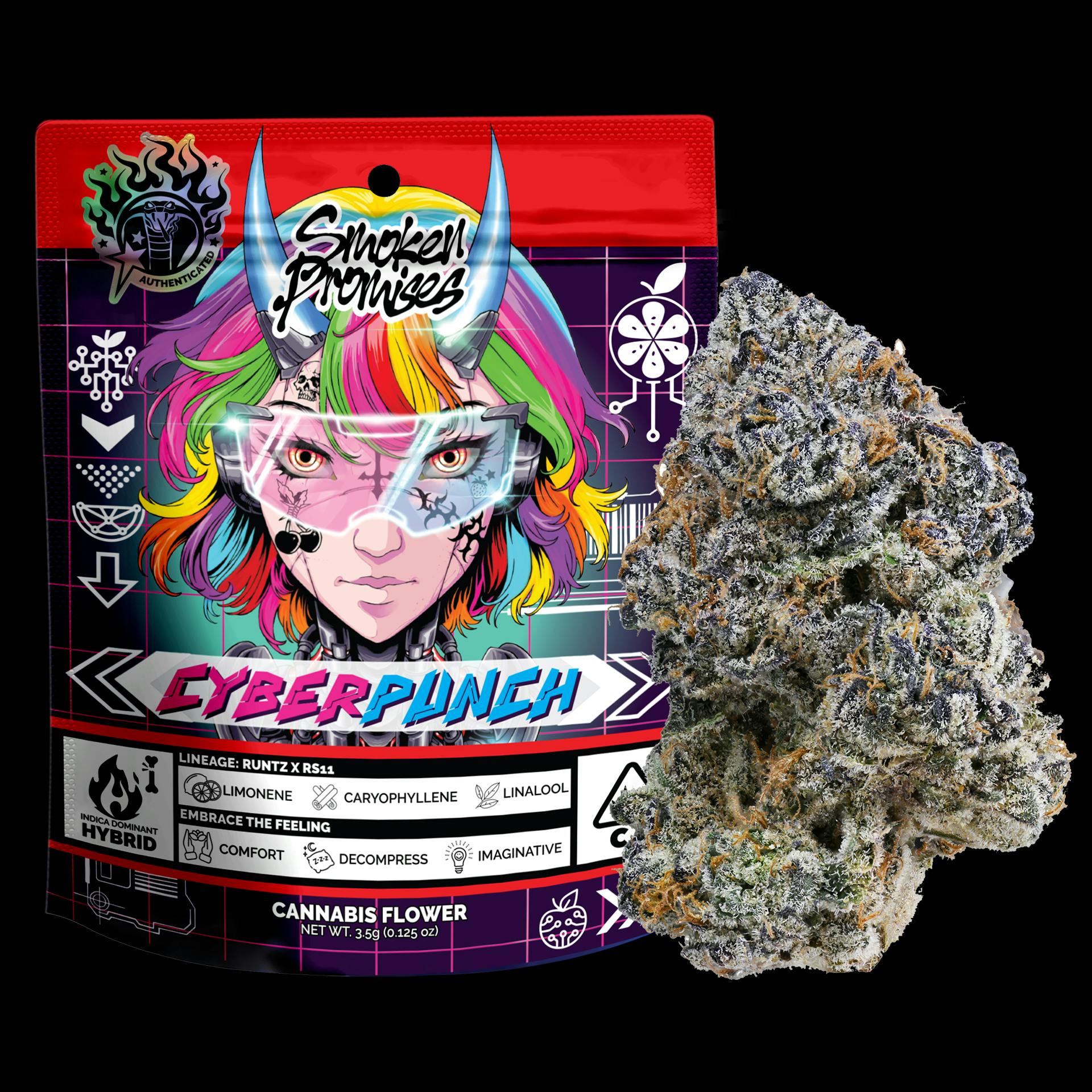 Smoken Promises 3.5g Cyber Punch