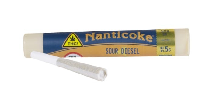 NANTICOKE | SOUR DIESEL | .5G PRE-ROLL
