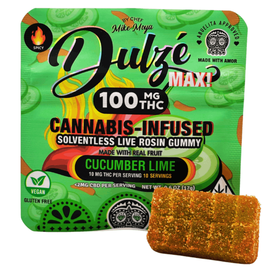 Dulze Rosin Gummy Cucumber Lime
