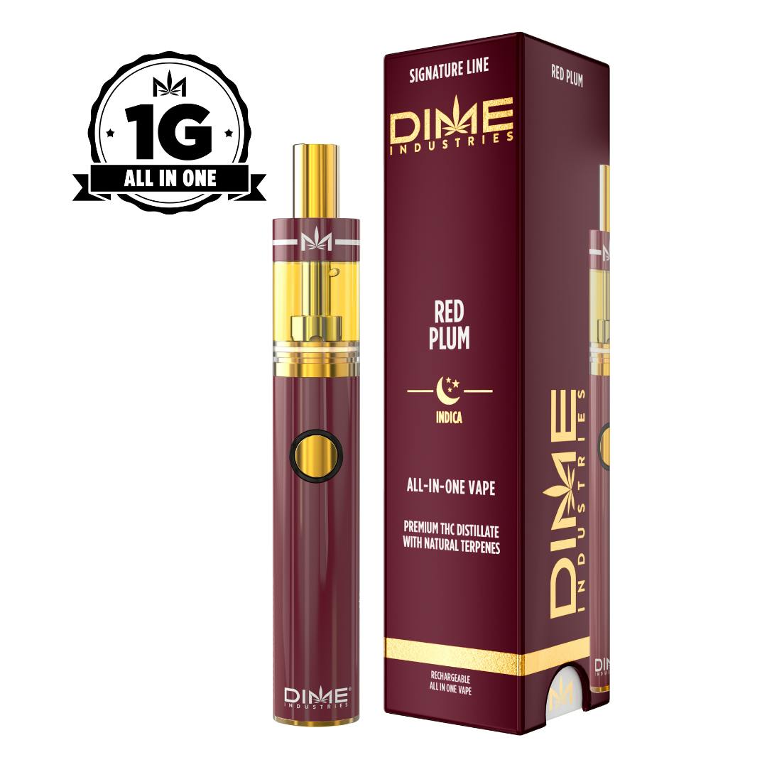 Dime I All-In-One | Signature Line | Red Plum | 1g
