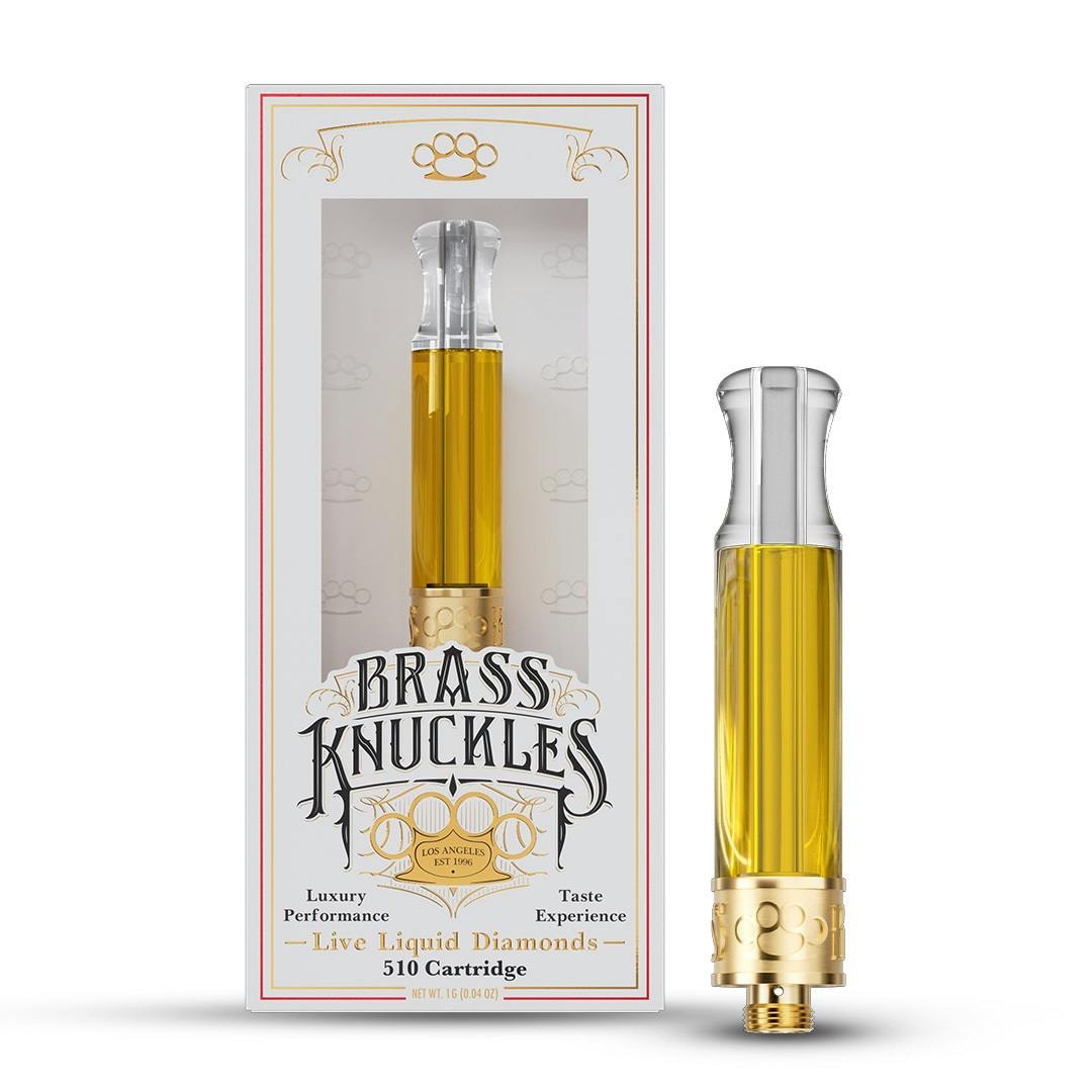 BRASS KNUCKLES | Tropicana Cookies | Liquid Diamonds | 1G Cart
