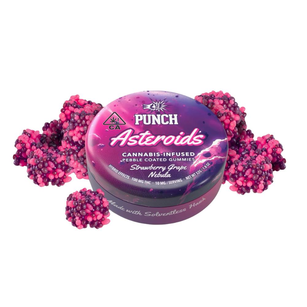 Punch Solventless Strawberry Grape Nebula Asteroids 100MG