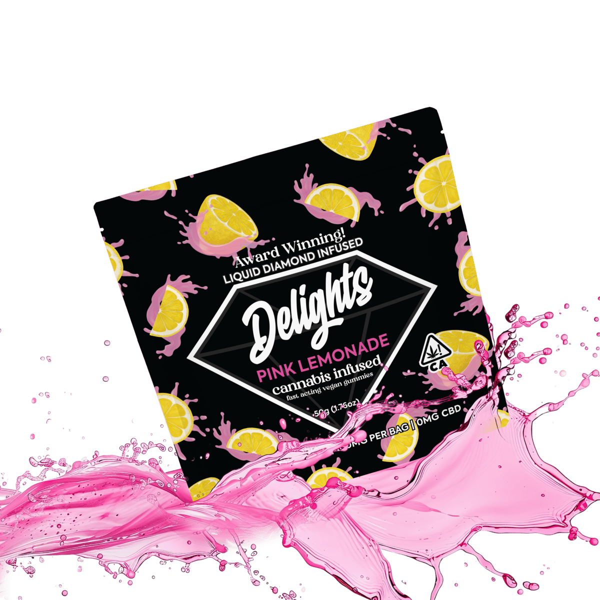 Delights - Edibles - Pink Lemonade - 100MG