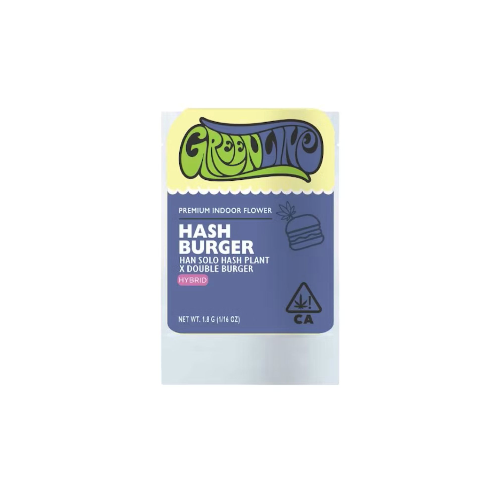 Greenline Teenths 1.8g Hash Burger