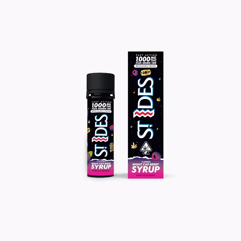 Syrup Tincture 1000mg(THC) 200mg(CBN) - Night Cap Berry