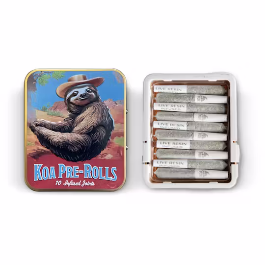 Koa Infused 10pk Prerolls 3.5g Super Lemon Haze x Sour Diesel