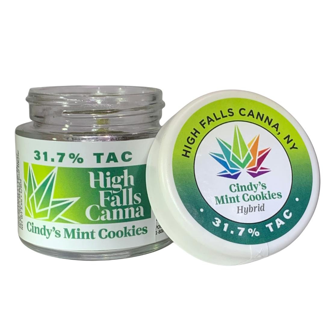 HIGH FALLS CANNA | Cindys Mint Cookies | 3.5G Flower