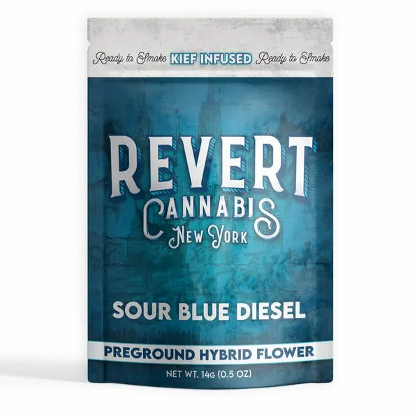 REVERT | Sour Blue Diesel | 14G Pre-ground (KIEF INFUSED)
