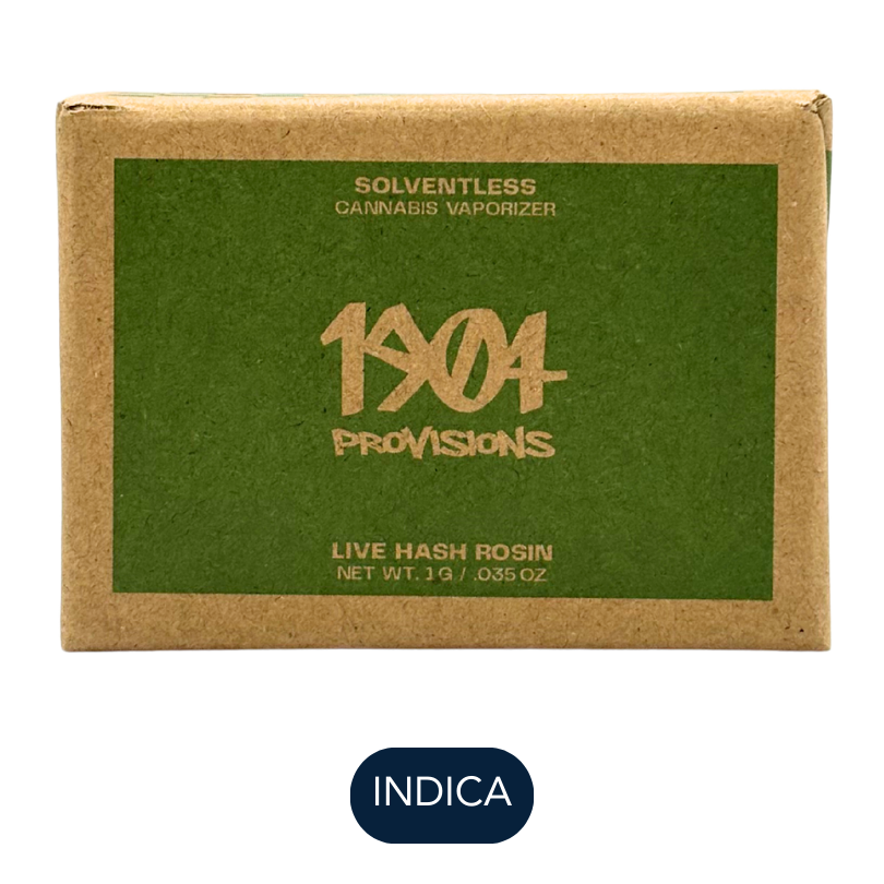 1904 - Live Hash Rosin - TGMO - RTU - 1.0g