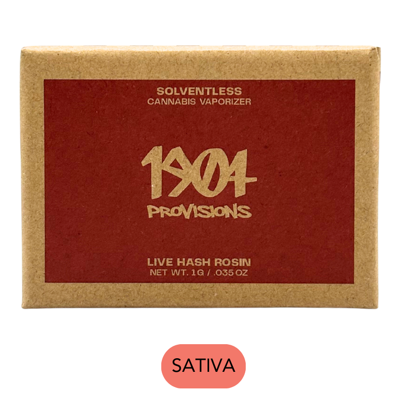 1904 - Live Hash Rosin - Motor Berry - RTU - 1.0g