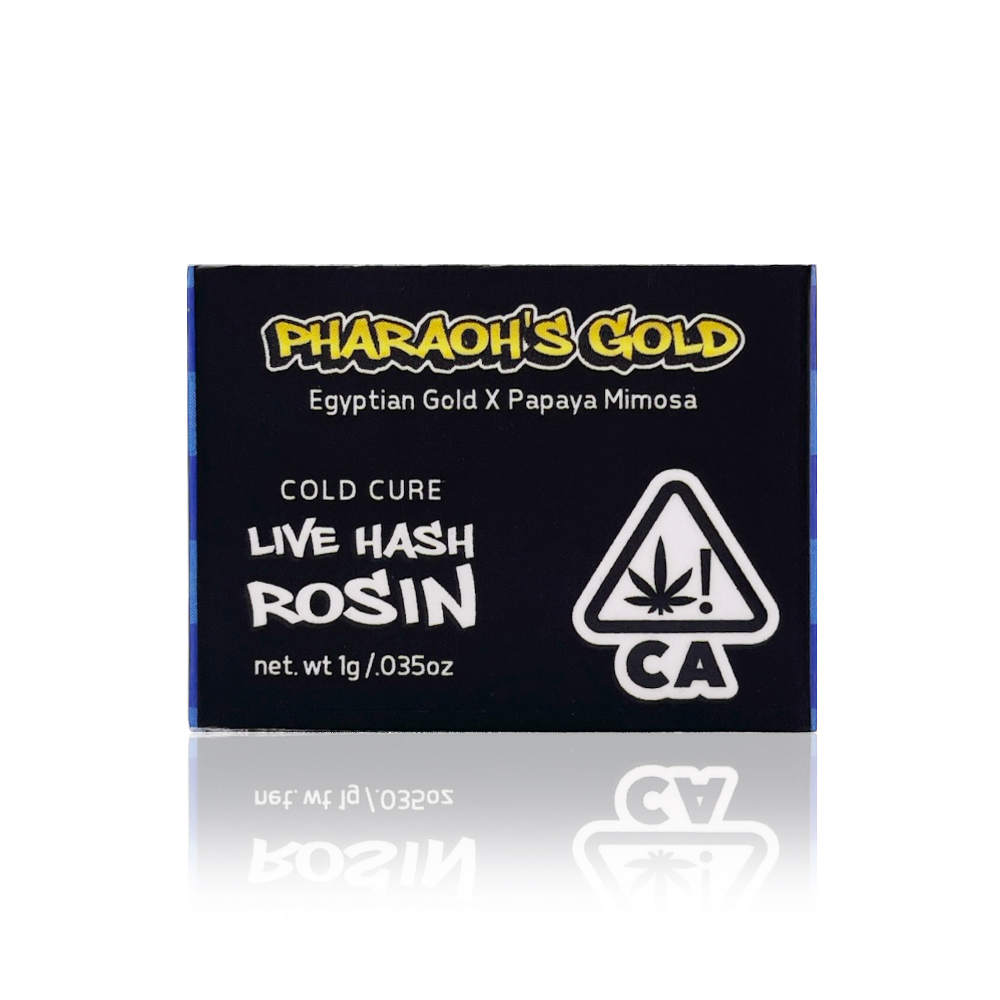 1904 PROVISIONS - Concentrate - Pharaohs Gold - Live Rosin - 1G