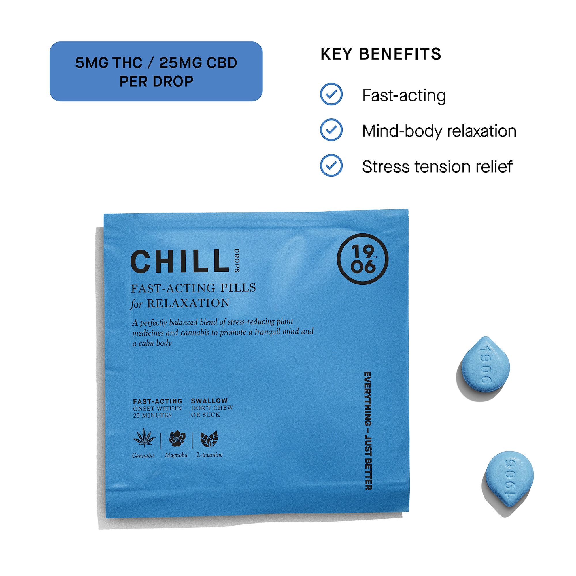 Chill 5mg Drops Pouch 2 Pack | 1906