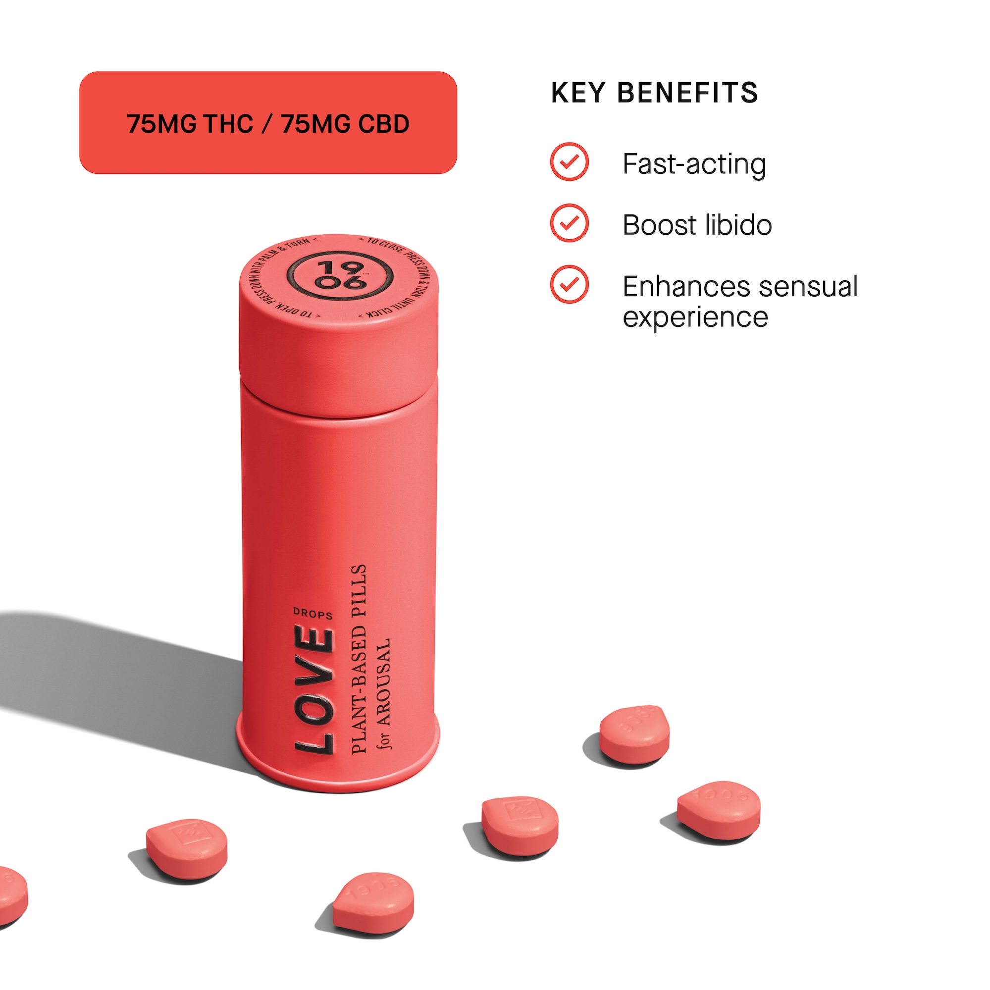 Love - 30 Pack Swallowable Pill Tin