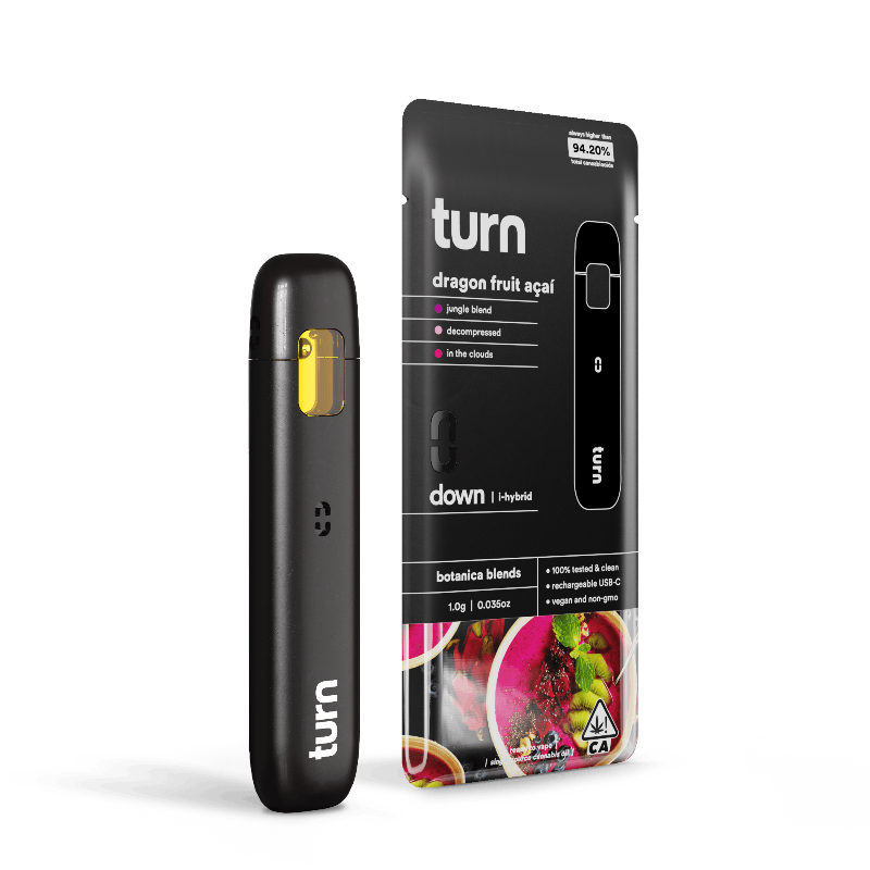 Turn - Dragon Fruit Acai Turn Down Disposable 1g