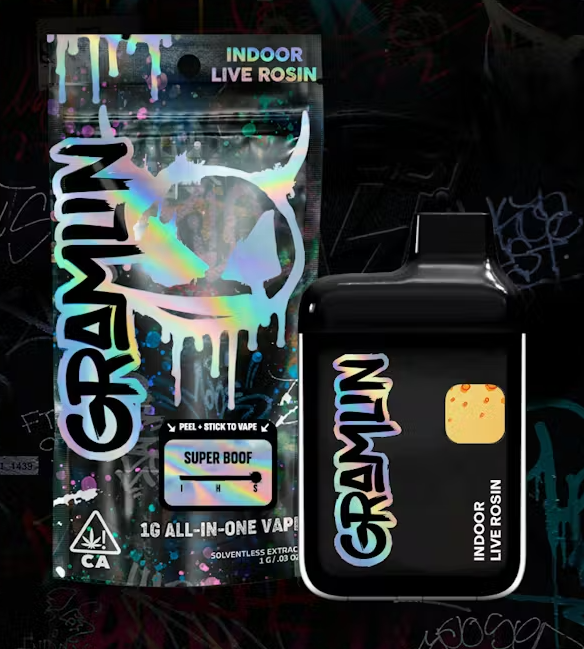 Gramlin Rosin All In One 1g Super Boof