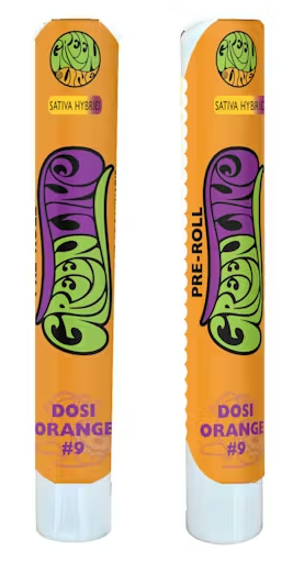 Green Line Preroll 1g Dosi-Orange #9